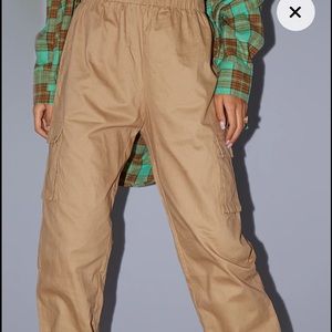 Tall stone pocket detail cargo pants